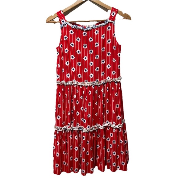 Wildflowers Other - Girls Wildflowers Daydream Believer Red Floral Dress Size 14